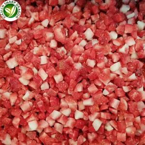 منجمد اسٹرابیری ٹکڑے